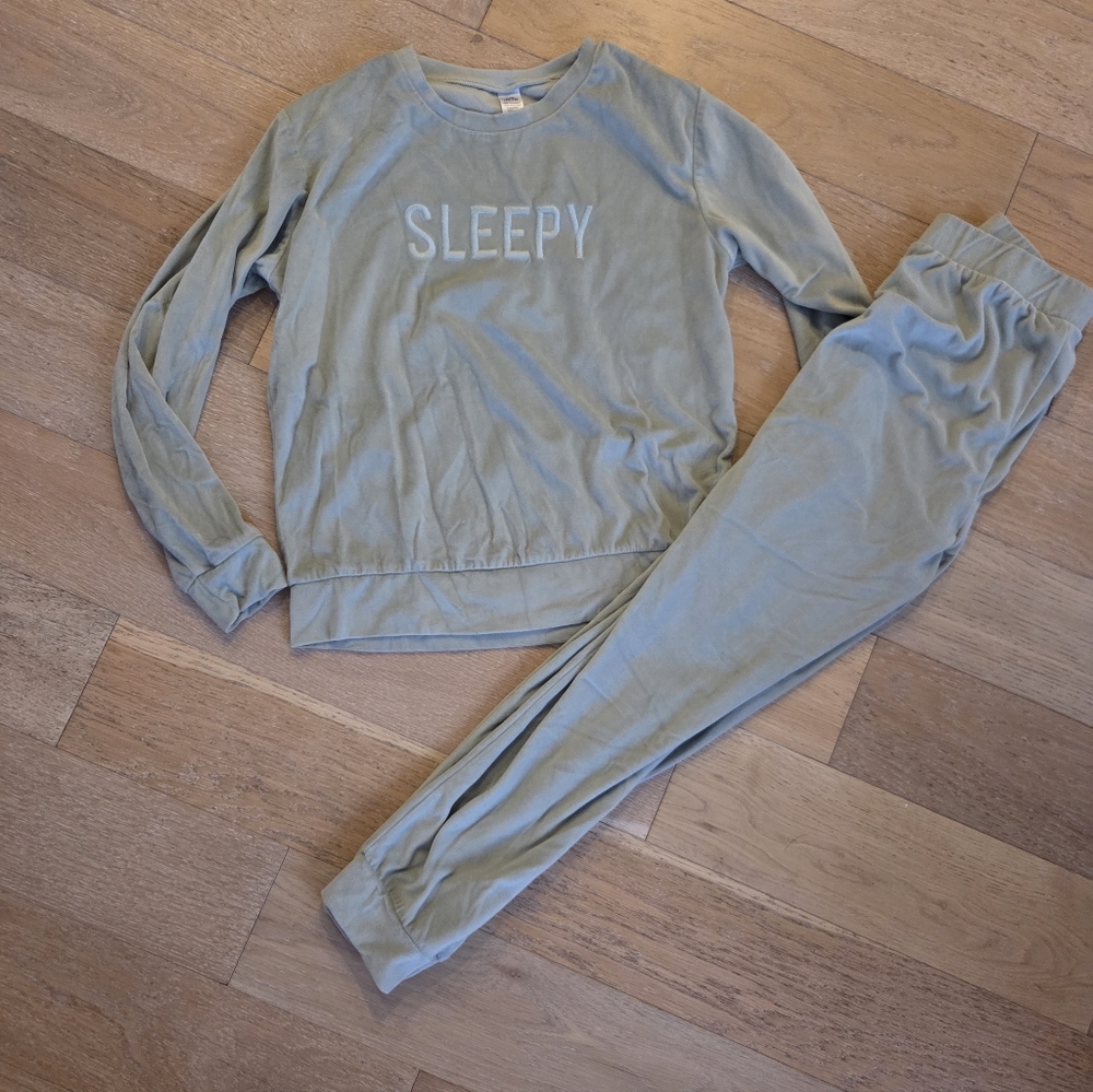 GEORGE | Soft Pajama Set In Sage